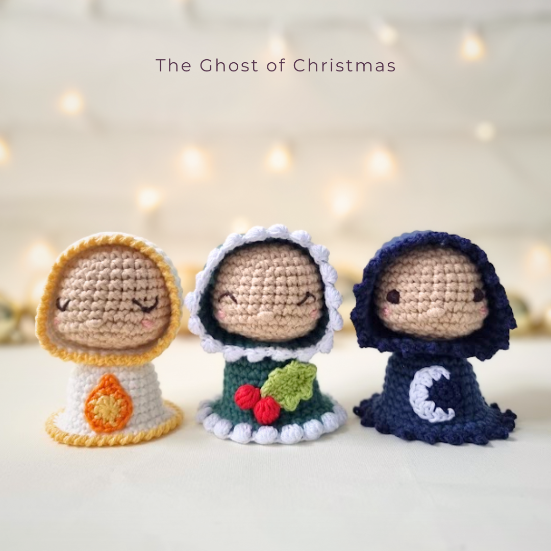 The Ghosts of Christmas | 3 in 1 Amigurumi Pattern